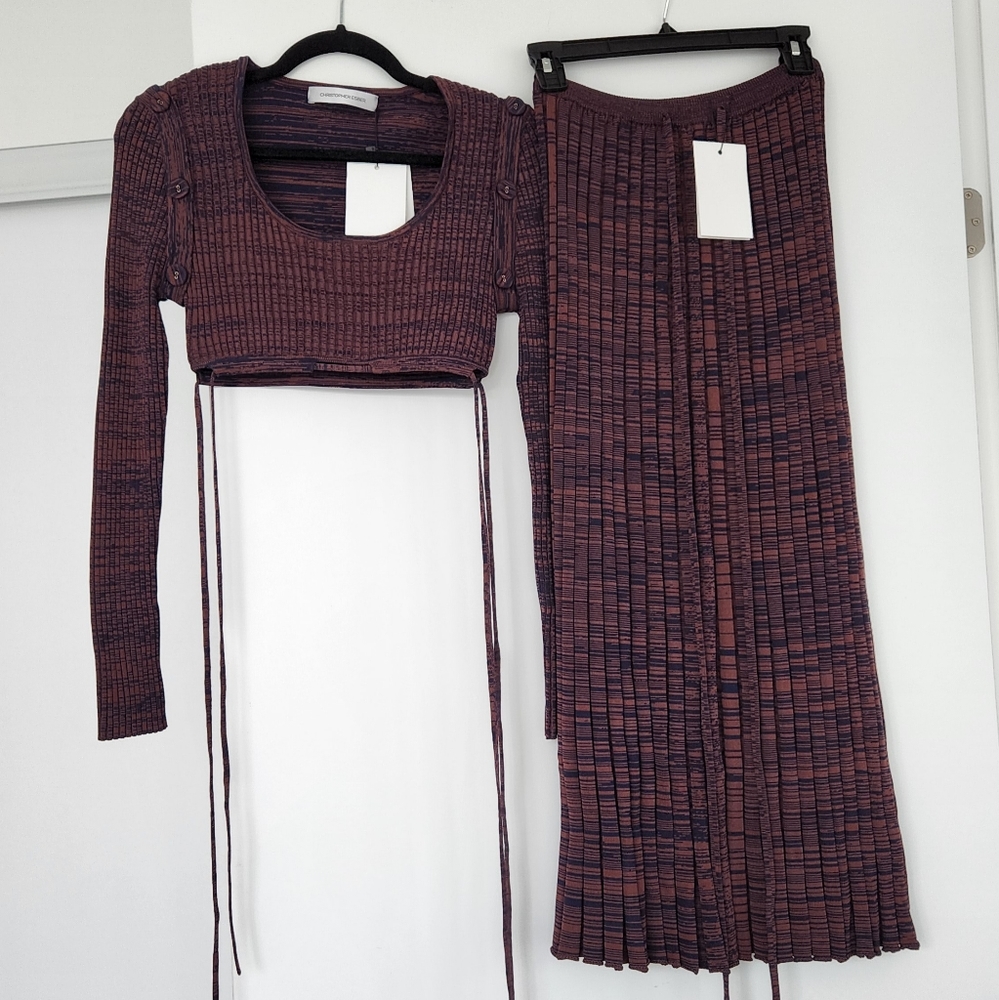 SOLD Christopher esber knit set - Picture 2 of 9